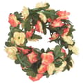 Miniatyrbild 2 av 2: Julkransar med blommor 6 st rosa och champagne 240 cm