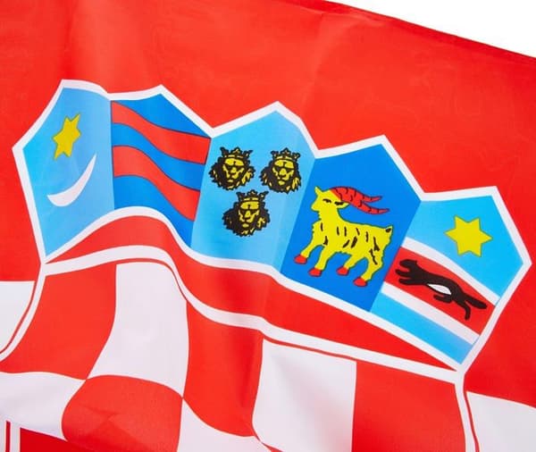 Flaggenking - 17010 - Flagga från Kroatien Flagga, Flagga, Multi, 150 x 90 x 1 cm