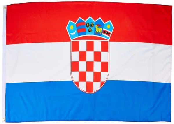 Flaggenking - 17010 - Flagga från Kroatien Flagga, Flagga, Multi, 150 x 90 x 1 cm