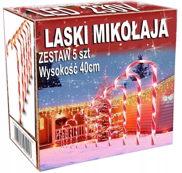 JULELETE LED LAMPER slik GUIRLANDE