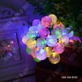 Miniatyrbild 2 av 4: TD® Solar String Lights Julgran utomhus LED inomhus dekoration Belysning Kraftfull ljusstyrka Färg Banned Banner