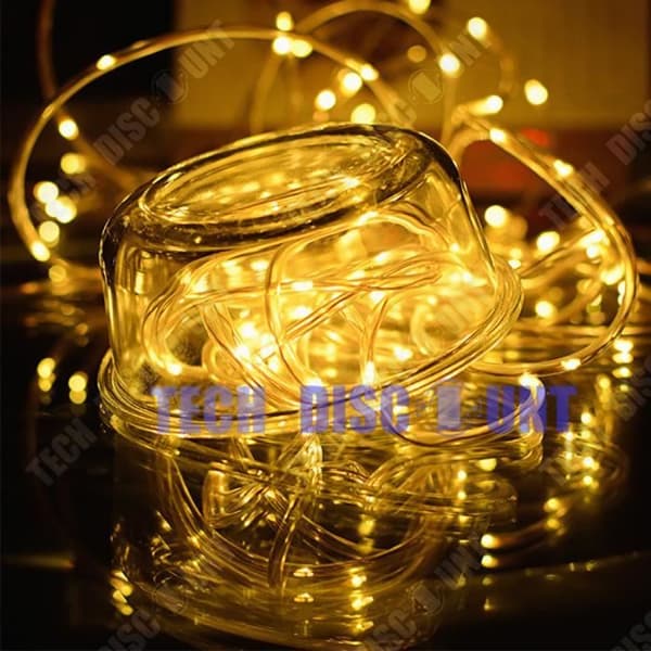 TD® Vattentät utomhus Solar String Light Garland Party Födelsedag Jul Lysande Belysning Dekoration Energisparande