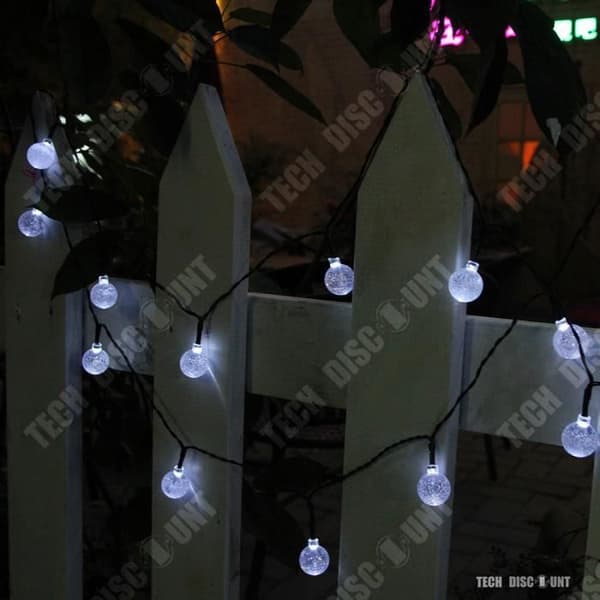 TD® Solar string lights julgran utomhus inomhus 2,1 mm belysning dekoration ljus kraftfull ljusstyrka födelsedag