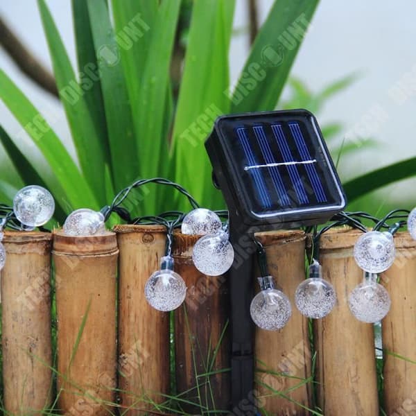 TD® Solar string lights julgran utomhus inomhus 2,1 mm belysning dekoration ljus kraftfull ljusstyrka födelsedag