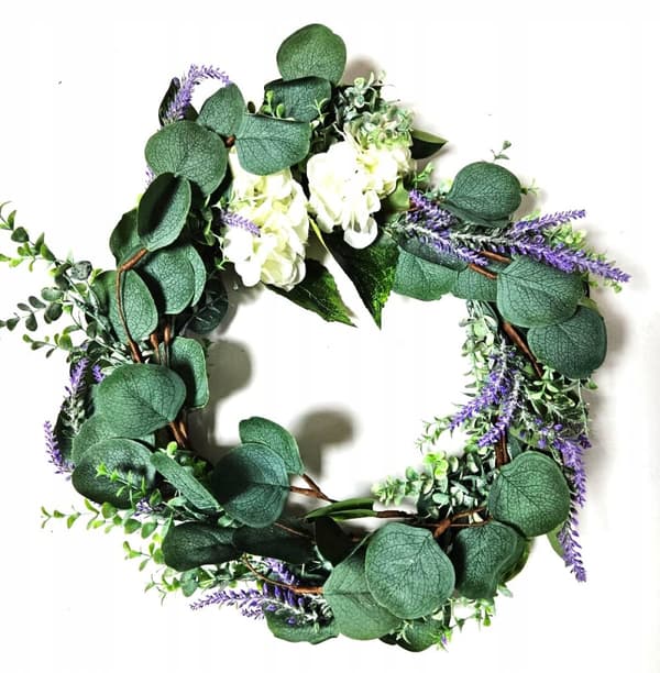 Krans kunstige blomster Eucalyptus