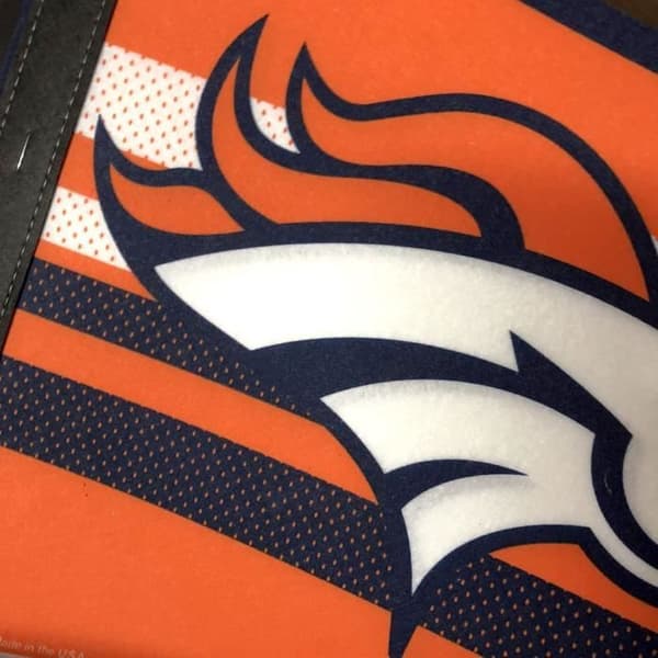 Fanion - Wincraft - Denver Broncos - Filt - 75x30cm - Orange