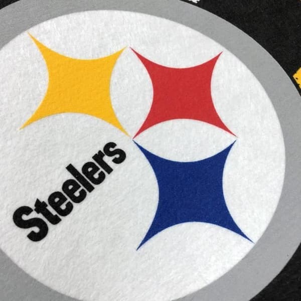 Fanion - Wincraft - Pittsburgh Steelers - Filt - 75x30cm - Gul