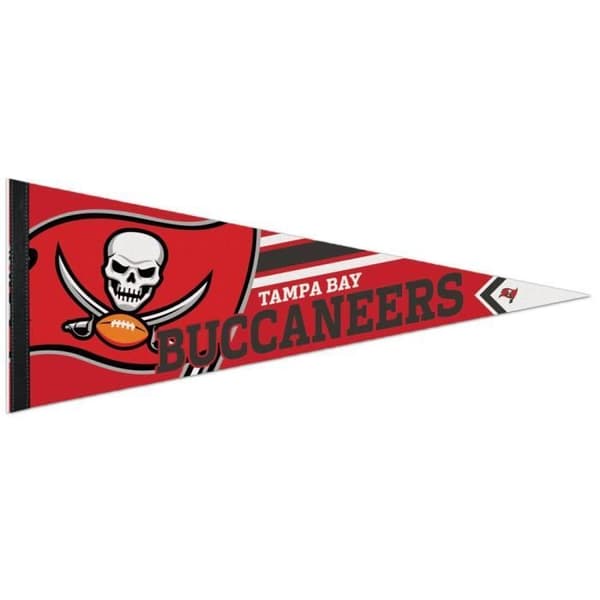 Fanion - Wincraft - Tampa Bay Buccaneers - Robust filt - 75x30cm - Retro dekoration