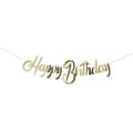 Miniatyrbild 1 av 3: P'TIT Clown re22599 - Happy Birthday Guld Garland
