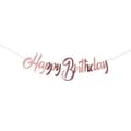 Miniatyrbild 1 av 3: P'TIT Clown re22618 - Guirlang Happy Birthday Roséguld