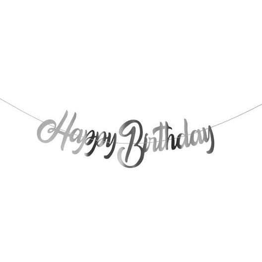P'TIT Clown re22581 - Happy Birthday Girlang Silver