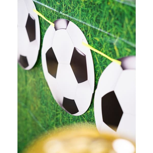 krans 15 vimplar fotbollar 10m