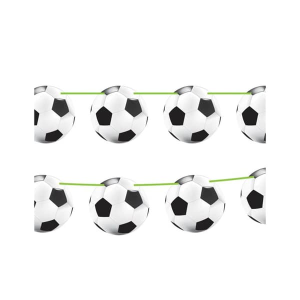 krans 15 vimplar fotbollar 10m
