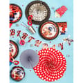 Miniatyrbild 3 av 3: Pappersgirlang Happy Birthday Nyckelpiga 170 cm