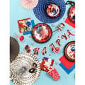 Miniatyrbild 2 av 3: Pappersgirlang Happy Birthday Nyckelpiga 170 cm