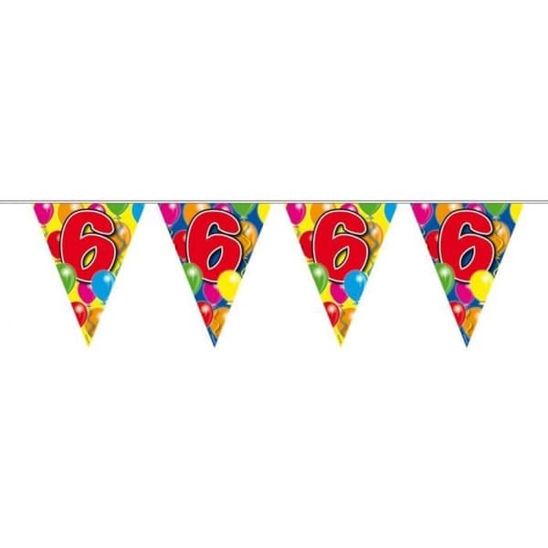 ballonger Flagbanner: 6 år av 10 meter