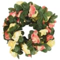 Miniatyrbild 2 av 2: Julkransar med blommor 6 st solnedgångsröd 250 cm
