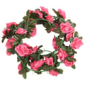 Miniatyrbild 2 av 2: Julkransar med blommor 6 st röd rosa 240 cm