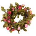Miniatyrbild 2 av 2: Julkransar med blommor 6 st rosor 215 cm