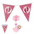 Miniatyrbild 2 av 3: Födelsegirlang babyshowerdekoration 3,5 m