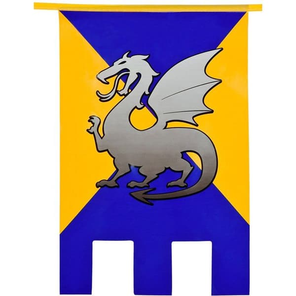 Banderollslina riddare medeltida 6 m