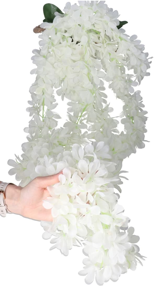 KONSTGJORDA BLOMMOR HÄNGANDE WISTERIA 135CM LIKE LIFE PREMIUM