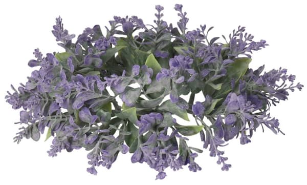 DEKORATIV LAVENDELKRANS 22 CM KRANSDEKORATION