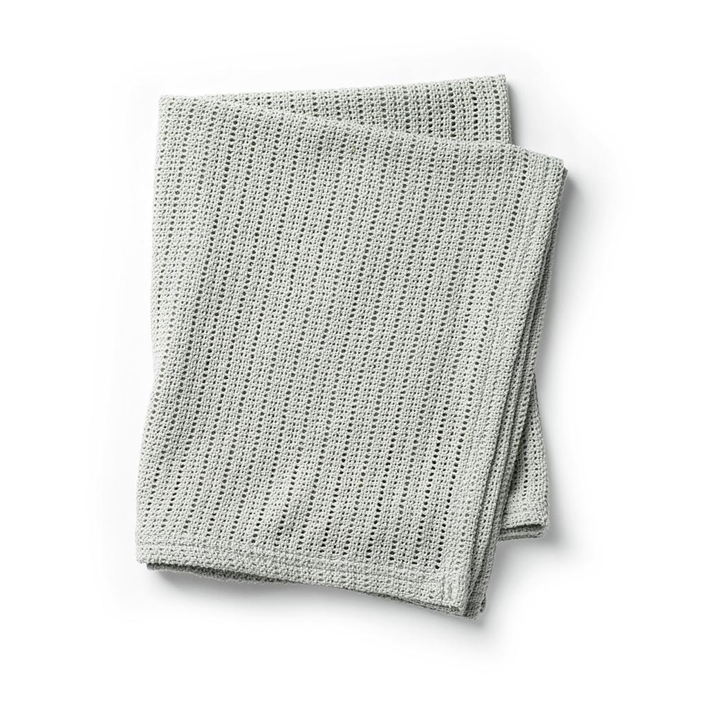 Elodie Details Cellular Blanket - Mineral Gre