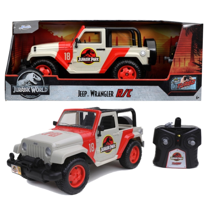 Jurassic Park RC Jeep Wrangler 1:16 | CDON