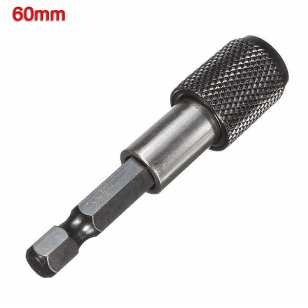 1/4" hex 60-150 mm snabbkoppling magnetisk skruvmejsel Bitsförlängningshållare