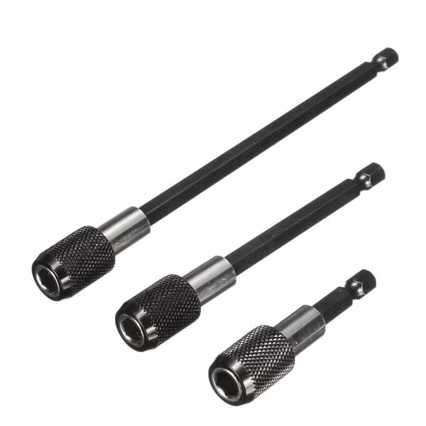 1/4" hex 60-150 mm snabbkoppling magnetisk skruvmejsel Bitsförlängningshållare