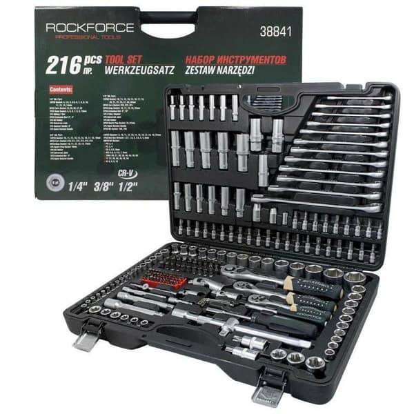 ROCKFORCE NYCKELSET 216 st.