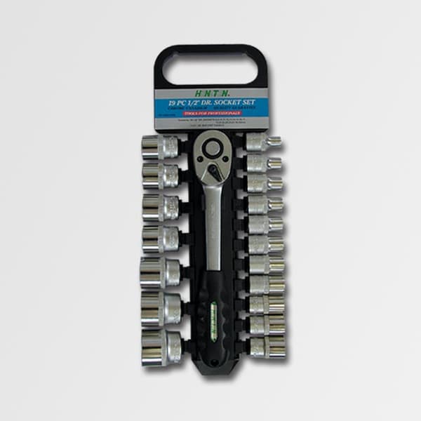 HONITON-SARJA 1/2" JAKOAVOISTA RÄIKÄ 19 ELEMENTTIÄ 4019