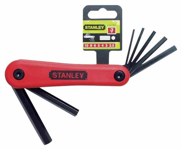 STANLEY FOLDING ALLEN NYCKLAR 7 st. /2,5-10 mm/