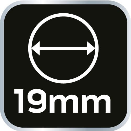 Pneumatisk slagnyckel, 1", 3800 Nm