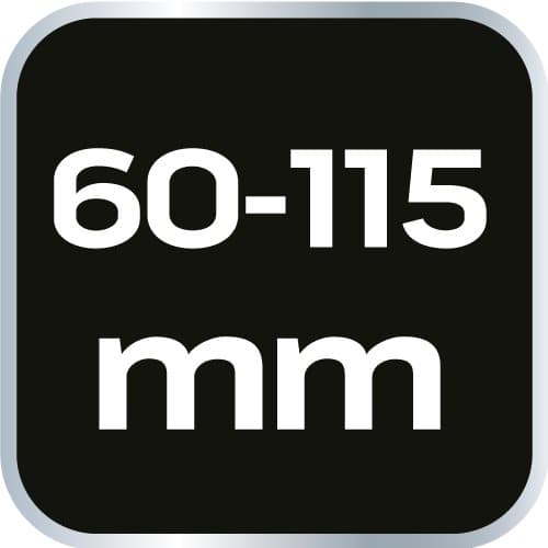 Ketjuavain 1/2" 60 - 115 mm