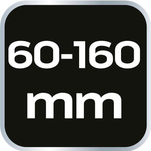 Nivelketjuavain 60 - 160 mm