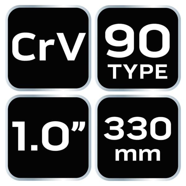Rörnyckel typ "90", 1,0", 330 mm