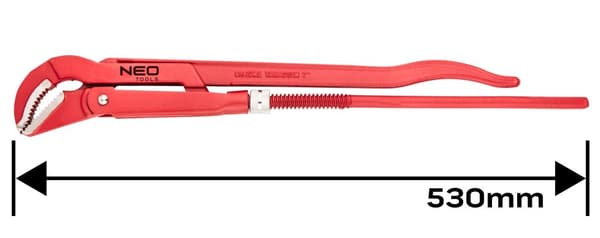 Putkiavaimen tyyppi "45", 2.0", 530 mm