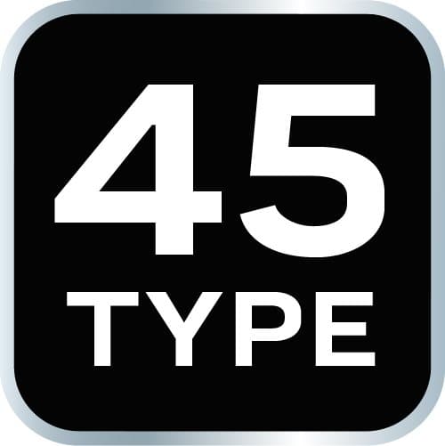 Putkiavaimen tyyppi "45", 2.0", 530 mm