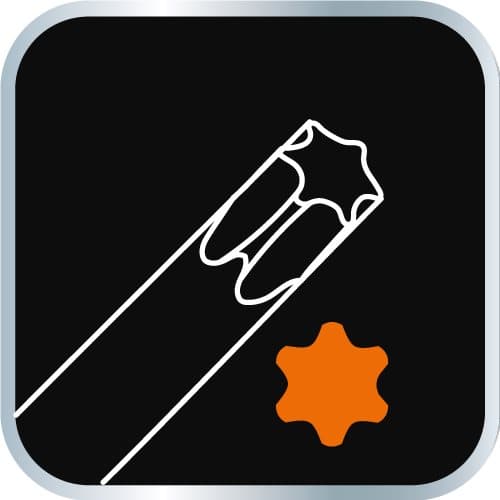 Torx-nycklar 6 st