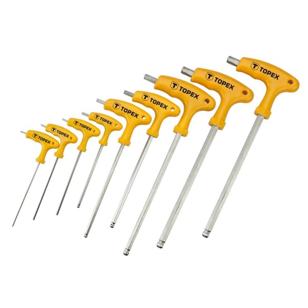 T-tyypin Torx-avaimet T10-T50, 9 kpl sarja