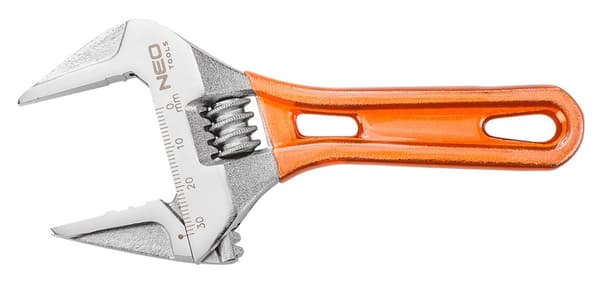 Lyhyt säädettävä jakoavain 139 mm, alue 0-32 mm