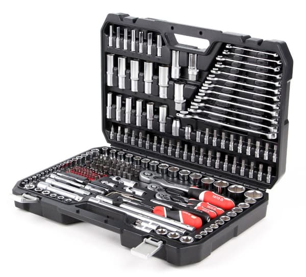 YATO YT-38841 1/4", 3/8", 1/2" Topnøglesæt