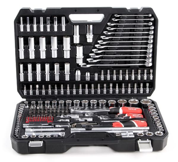 YATO YT-38841 1/4", 3/8", 1/2" Topnøglesæt
