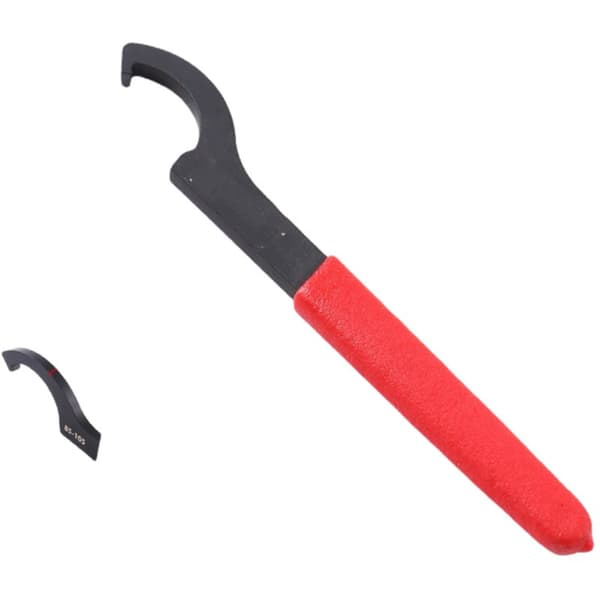 INF Ergonomisk halvmånenyckel, 38-42 mm, högkolhaltigt stål