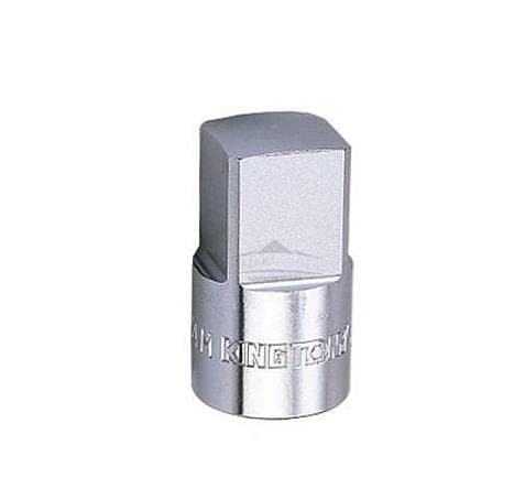 KING TONY SHANK SOCKEL 1/2" FIRKANT 9,5 mm x 35 mm TIL OLIEPROG.