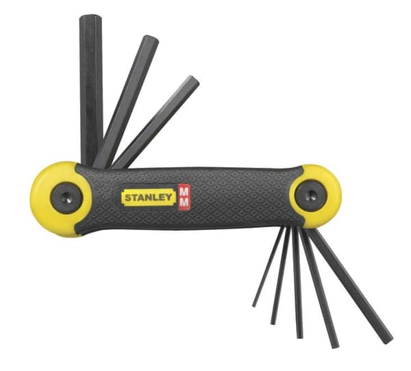 STANLEY KUOSIKOAVAIMET 8 kpl. 1,5-8mm taitettava