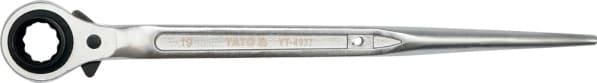 YATO topnøgle med skralde 19x22mm 4937