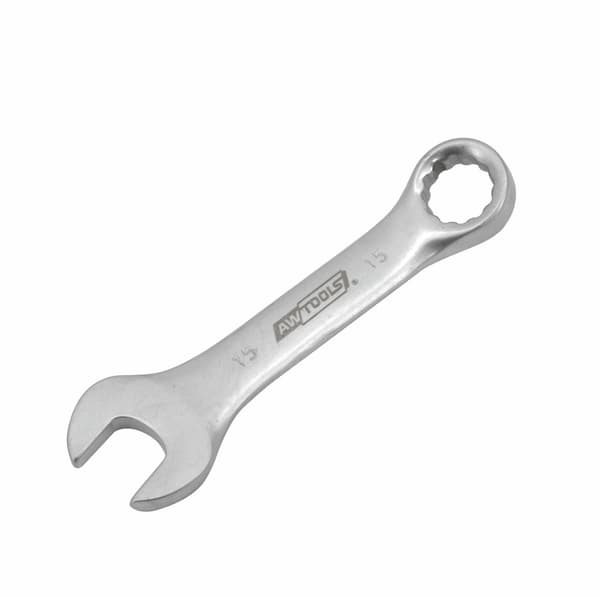 AWTOOLS KORT KOMBINATIONSNØGLE SÆT. 6 stk. /8mm-19mm/ (8,10,13,15,17,19mm)